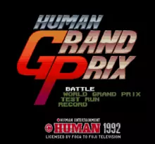 Image n° 1 - screenshots  : Human Grand Prix